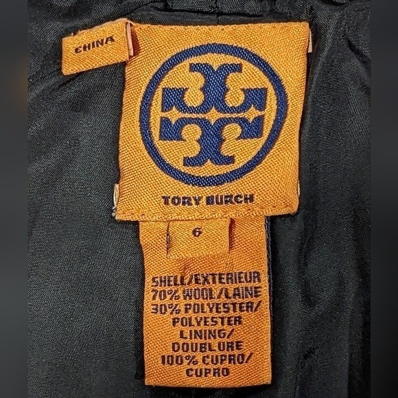 Tory Burch Wool Blend Uniform Corinna Trouser Pants Size 6 - Picture 2 of 9